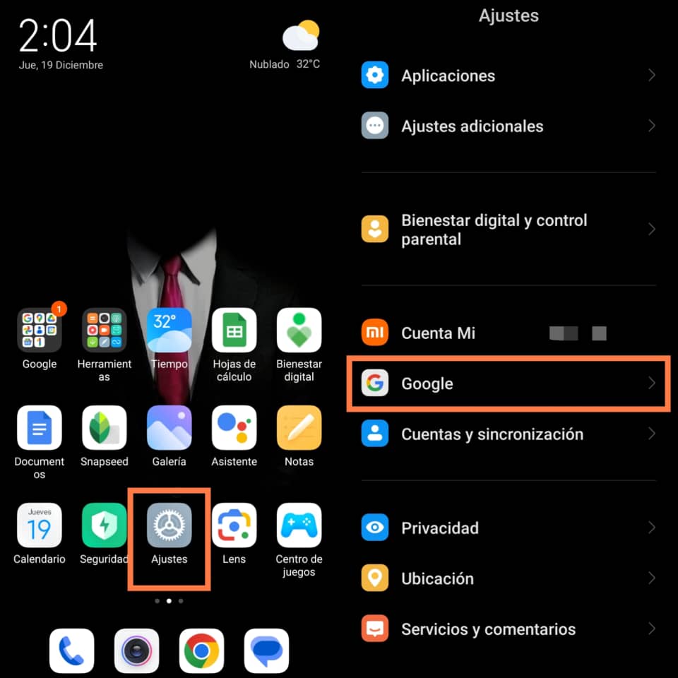 recueprar datos de tu telefono android