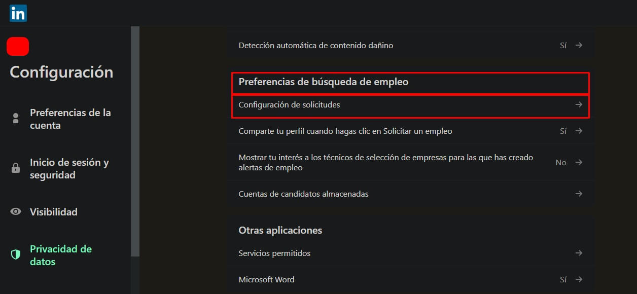 LinkedIn y subir tu curriculum vitae