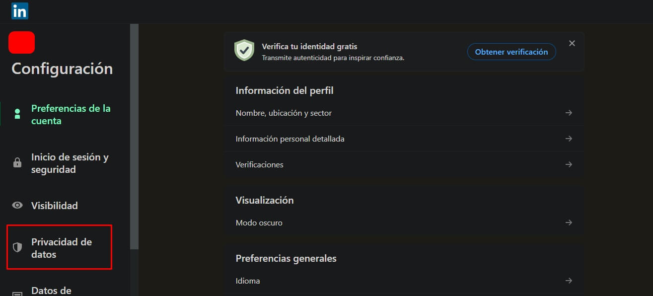 LinkedIn tu cv