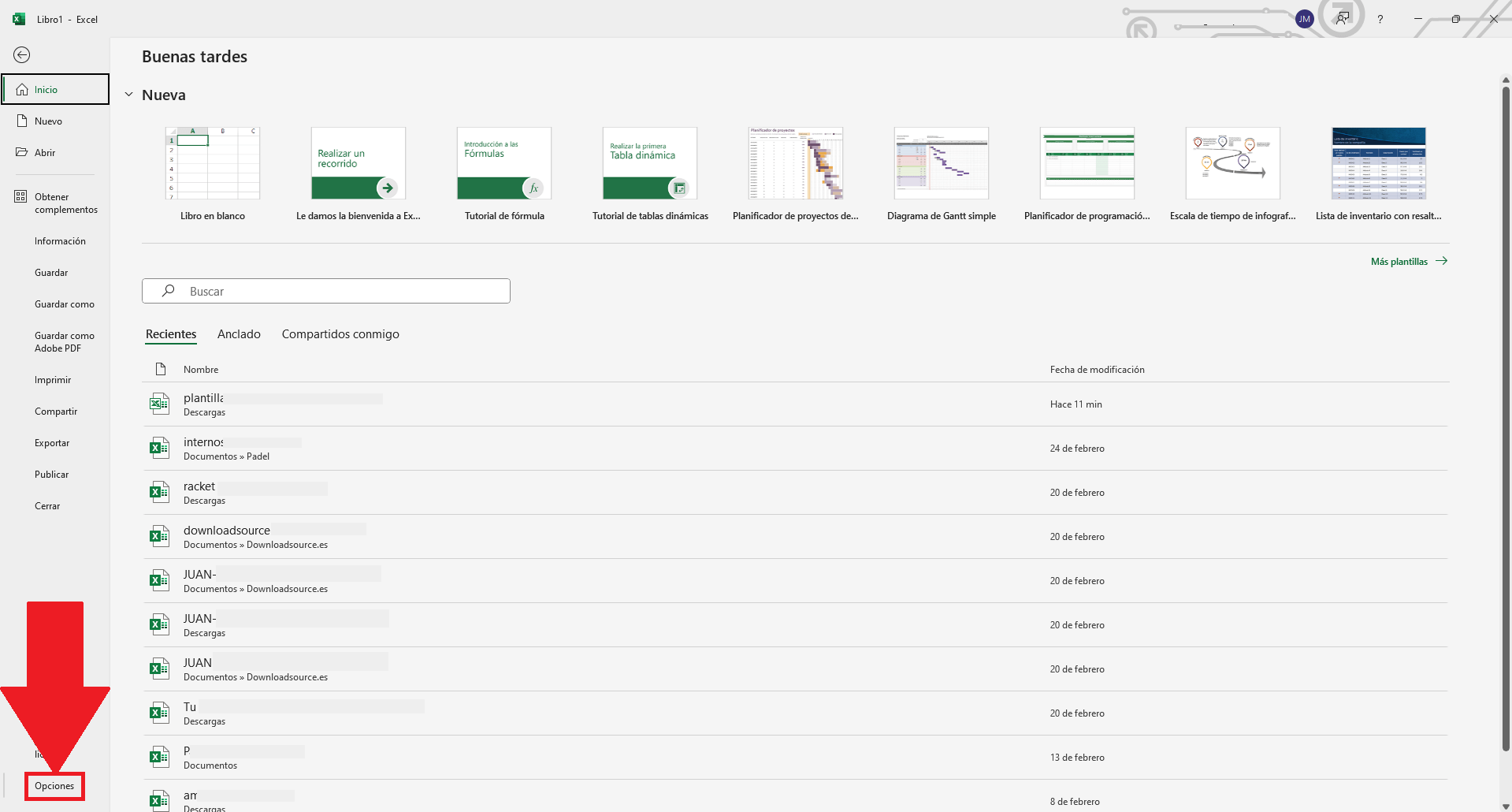 como activar o desactivar la aceleración gráfica de hardware en excel