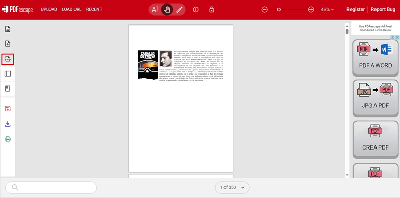 cambiar el margen de las paginas de un documento pdf