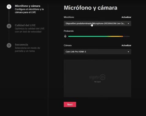 La retransmisión en directo en Tiktok