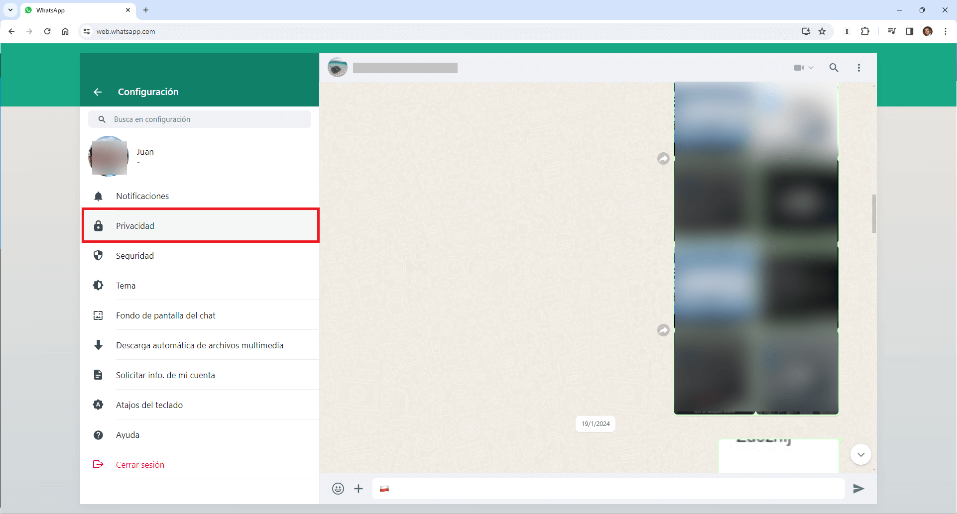 puede poner contraseña a whatsapp web