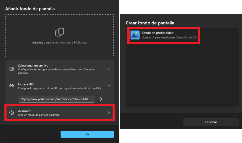 windows 11 permite usar fondos animados