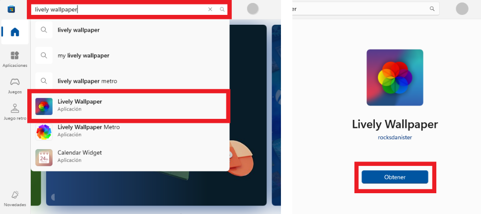 windows 11 usar fondos animados