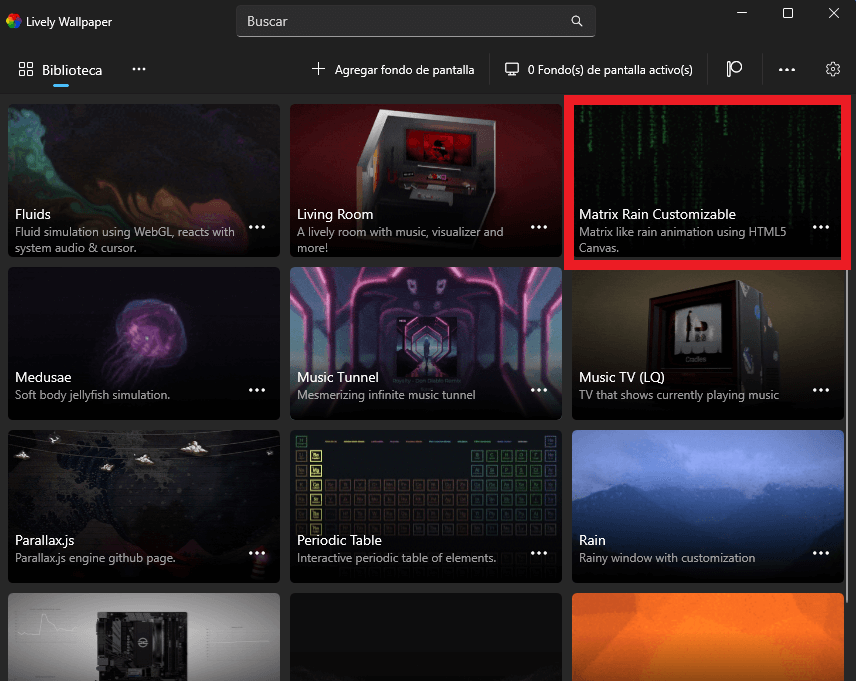 como utilizar fondos de pantalla animados en windows 11