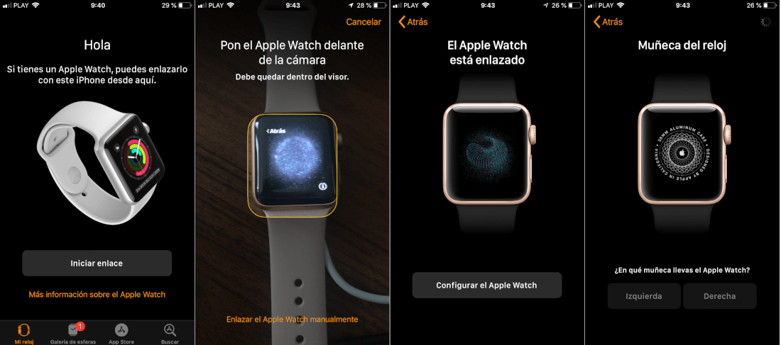Vincular cualquier iPhone con un apple watch