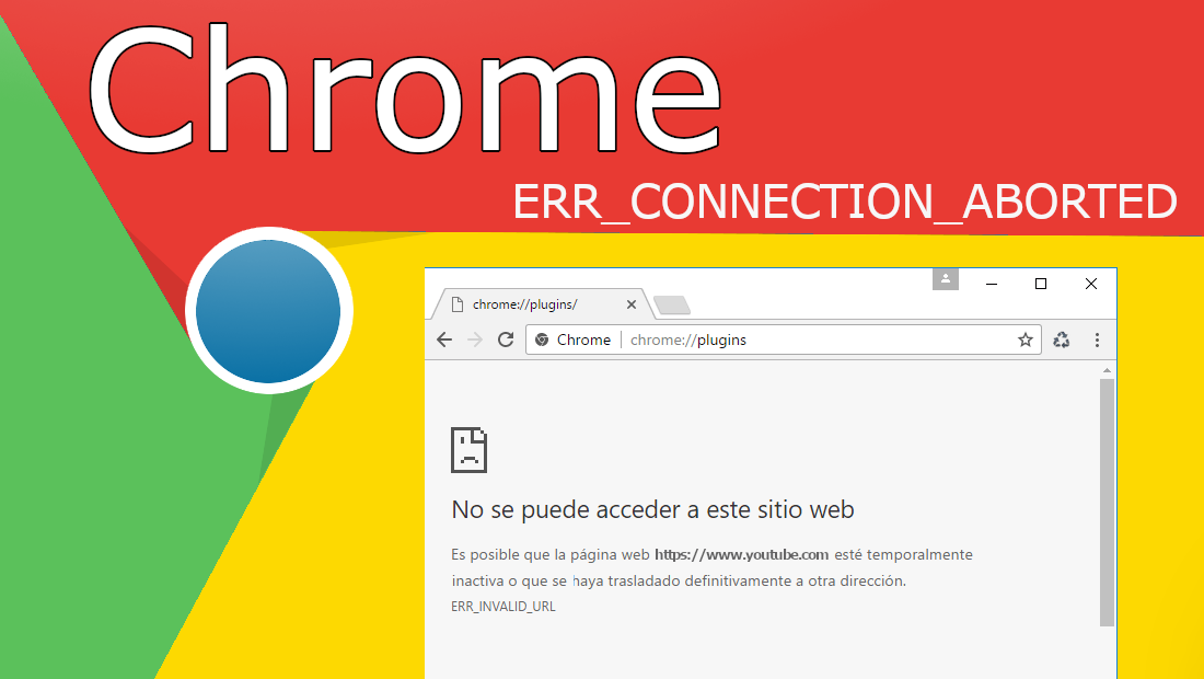 solucionar el error ERR_CONNECTION_ABORTED