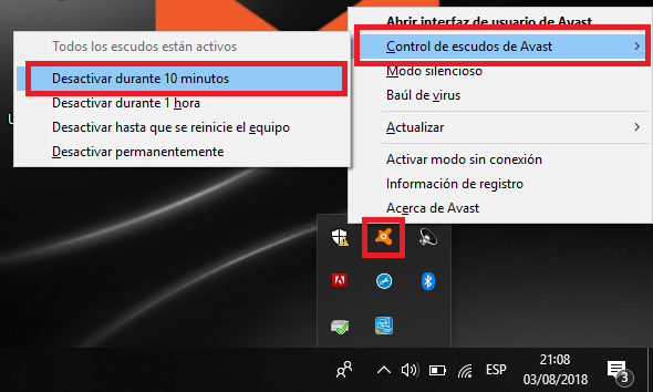 google chrome solucionar ERR_CONNECTION_ABORTED