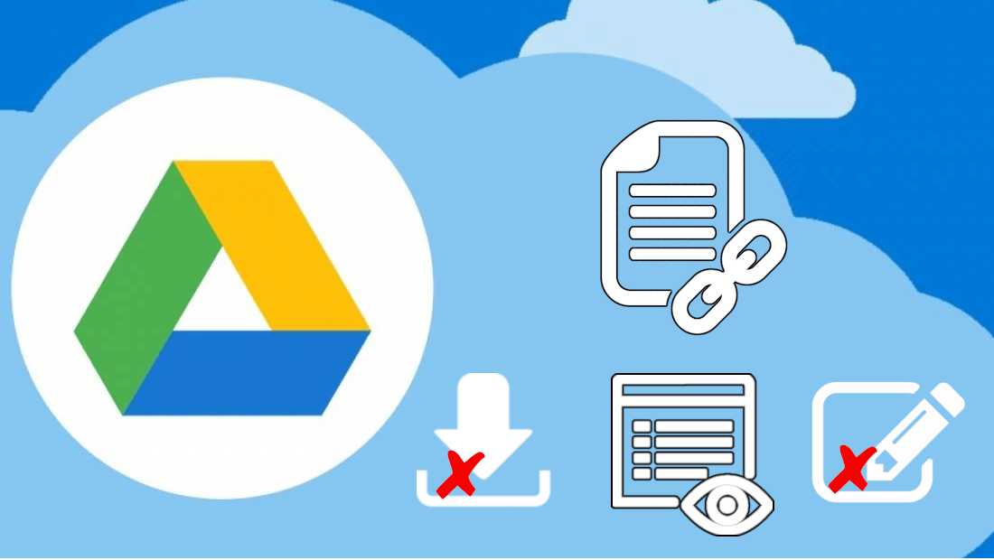 Príncipe secuestrar Araña de tela en embudo Como compartir archivos de Google Drive como Solo Lectura.