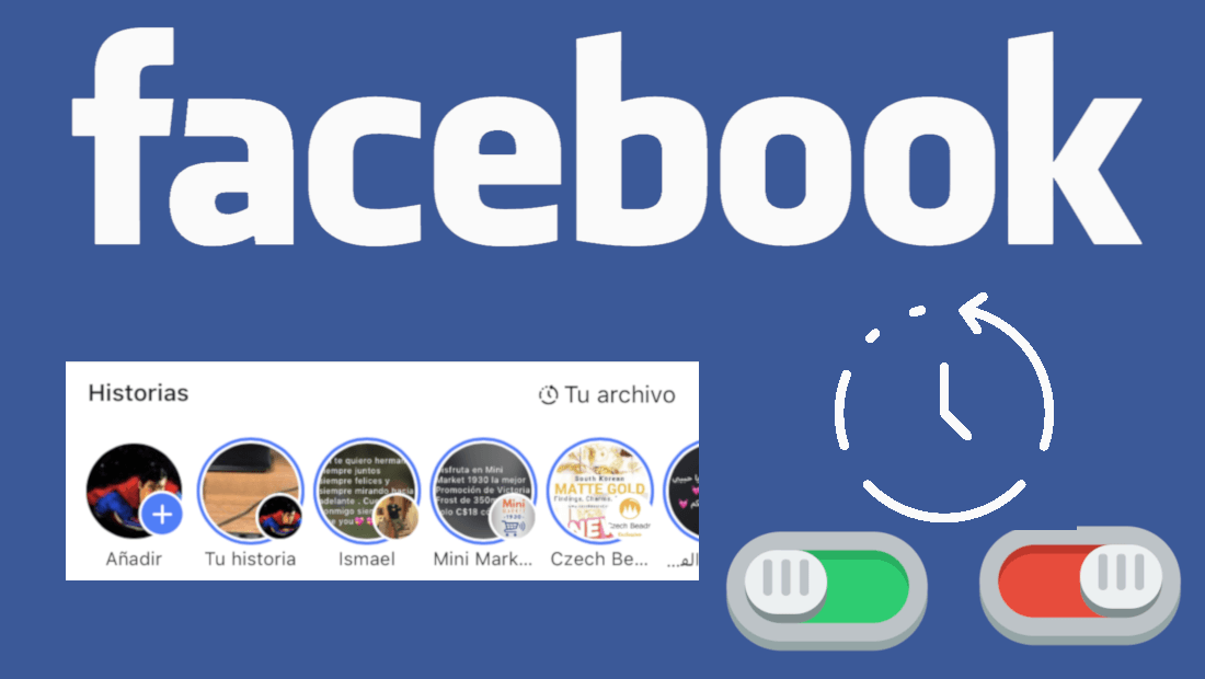 como activar o desactivar el archivo de historias de Facebook