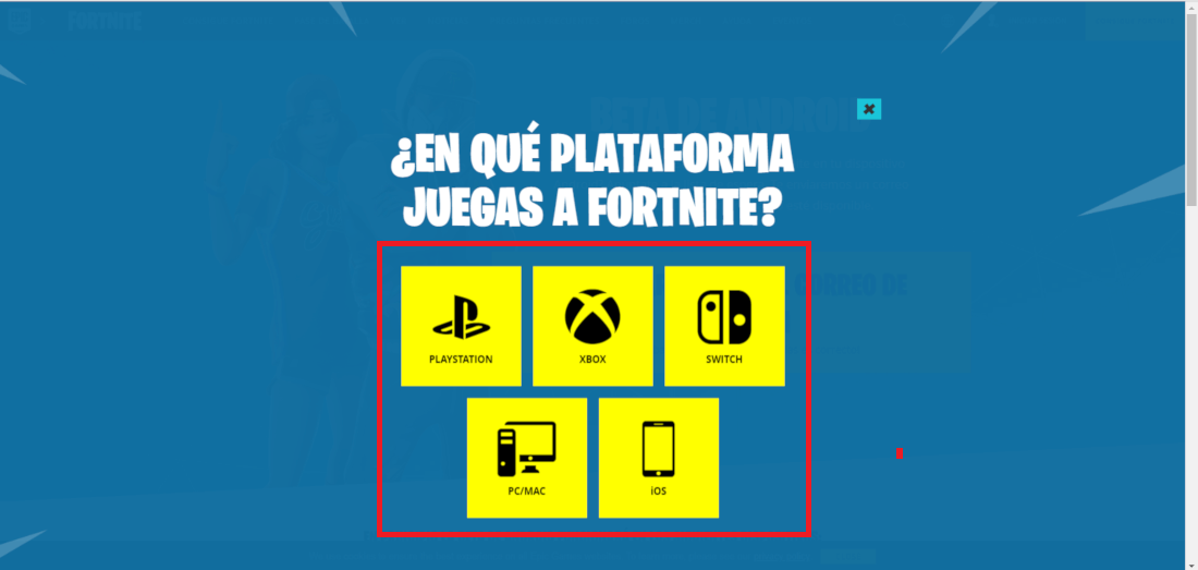 fortnite de epic game para android en apk