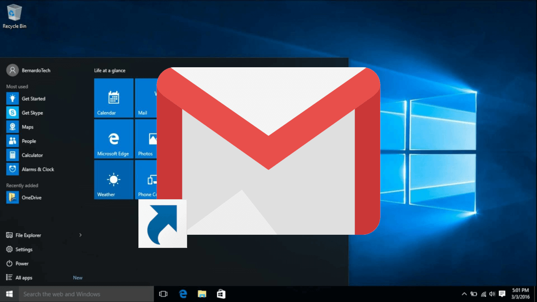 como crear una app de Gmail en windows para acceder a tu correo incluso sin conexión a internet