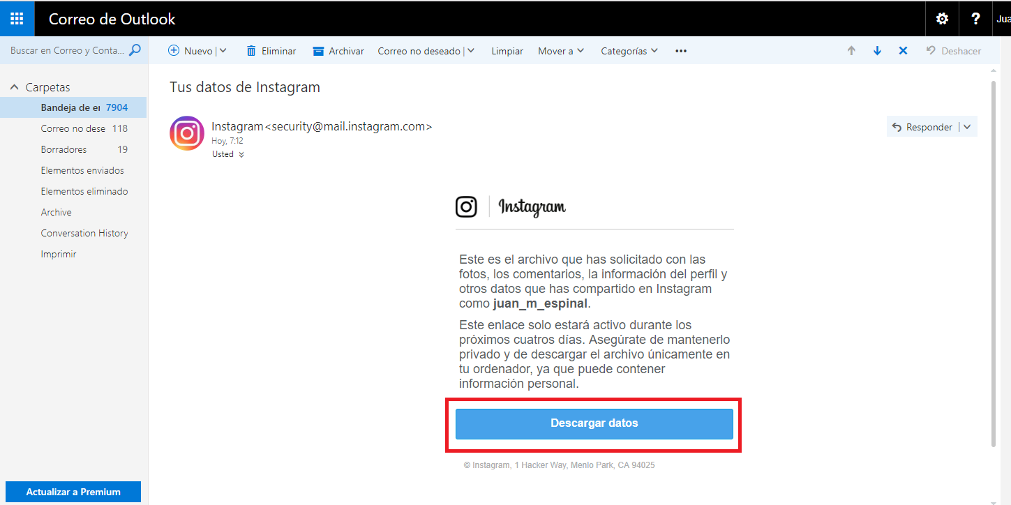 conseguir todos tus datos privados de instagram