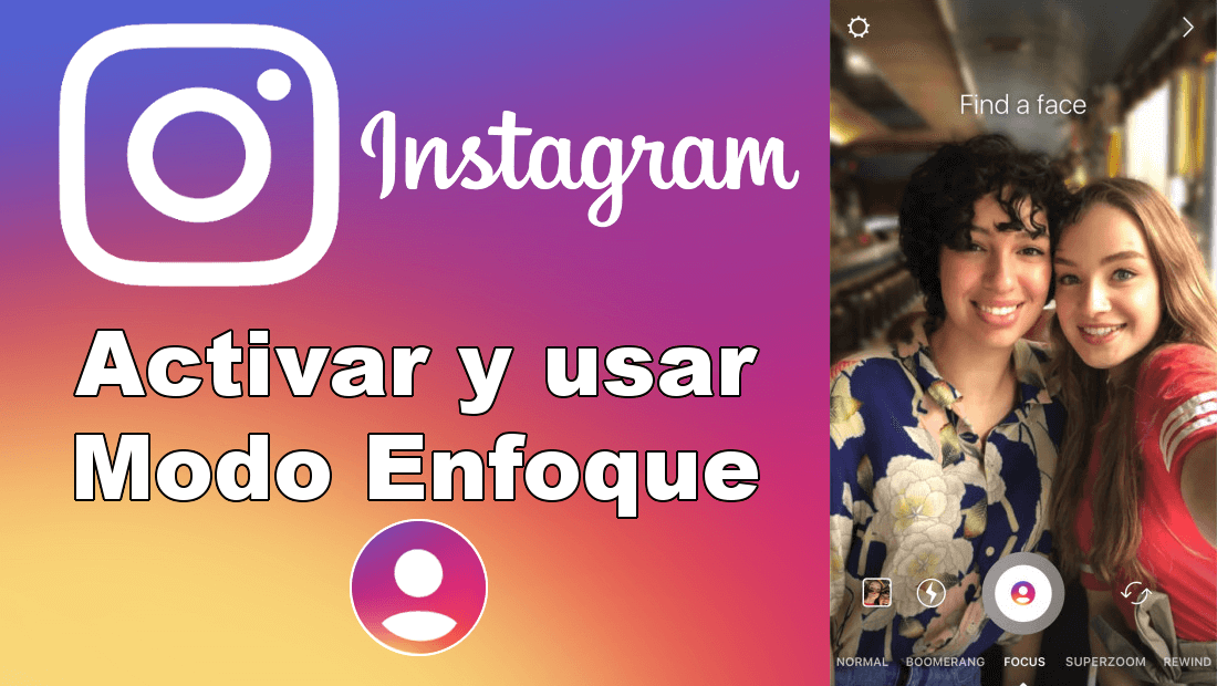 hacer uso de enfoque de instagram