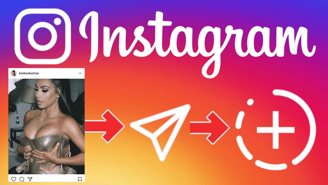 Publicar fotos y videos de otras cuentas de Instagram en tus historias