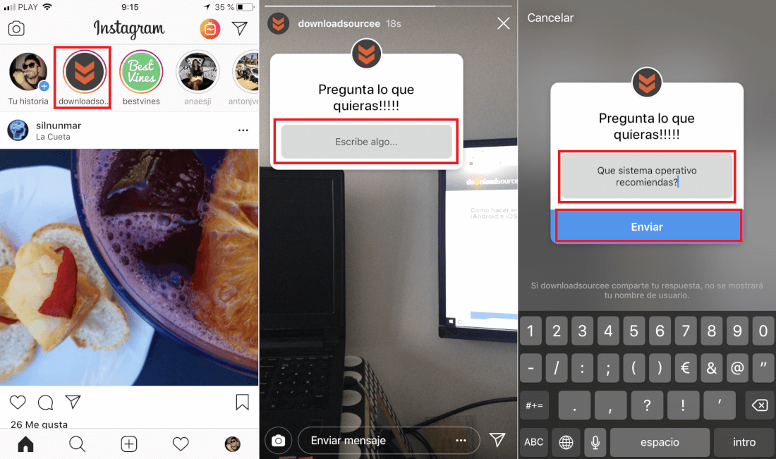 permitir que otros usuarios te hagan preguntas en Instagram