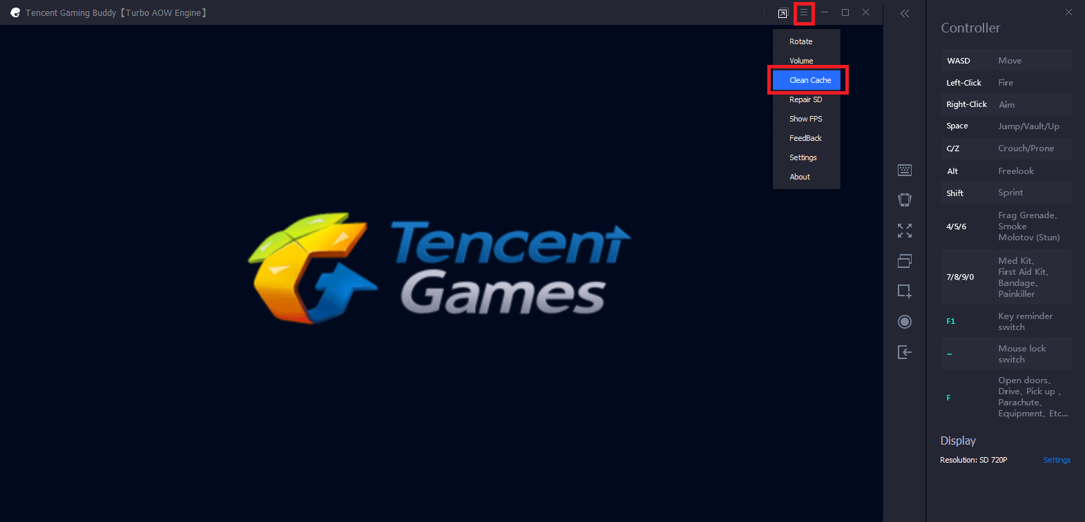 Tencent Gaming Buddy se congela en la pantalla de carga de PUBG Movil