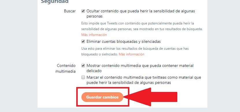 Publicar la ubicación actual en Twitter