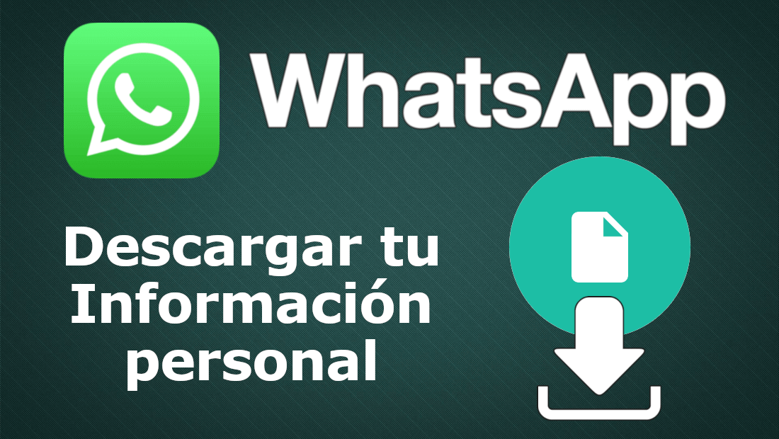 Descargar la información que Whatsapp almacena sobre ti