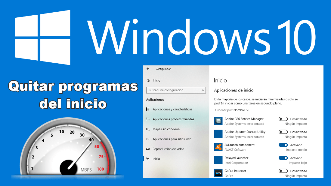 Windows 10 permite evitar que programas arranquen con el inicio del ordenador y sistema operativo 