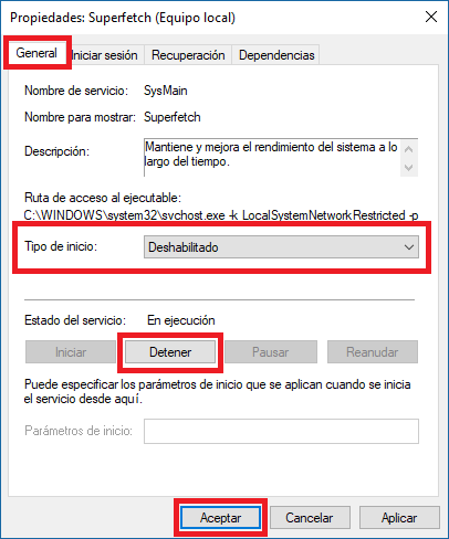 el elevado de CPU por ["Host de servicio: Servicio Local (red restringida)"] en Windows 10