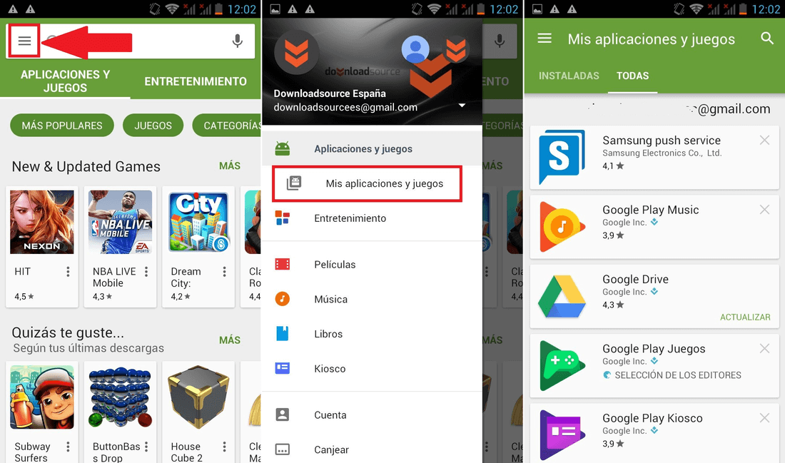 Como conocer el historial de apps descargadas en dispositivos Android
