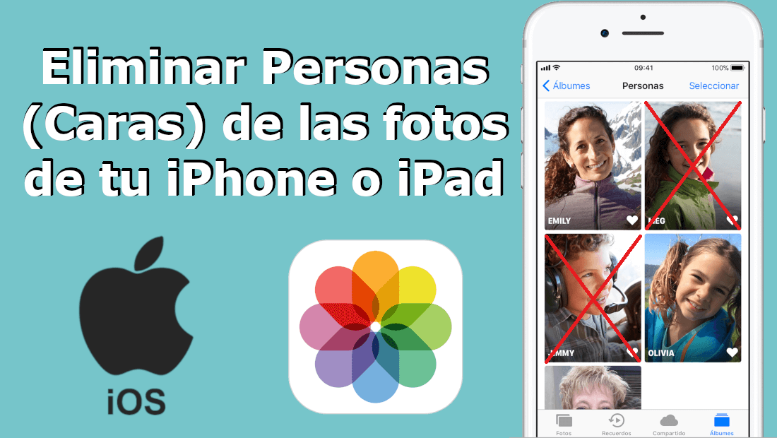 como eliminar personas de las fotos tomadas con iphone