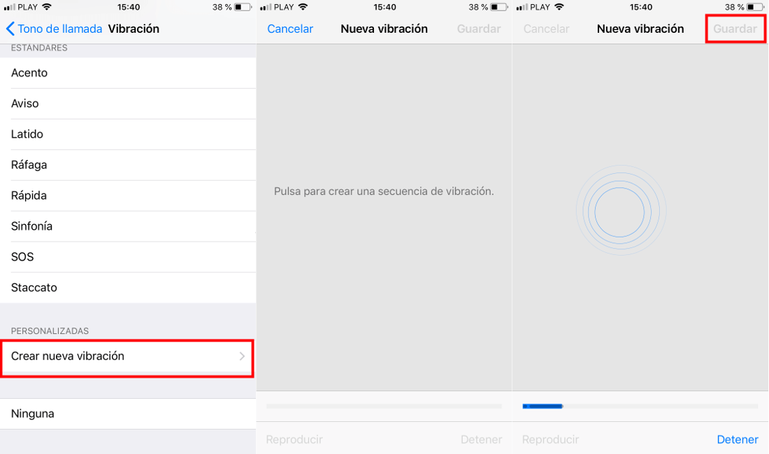 como hacer que iphone ios 8 vibre mas sin cydia