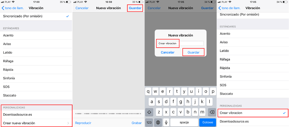 como poner una vibración personalizada a un contacto de tu iPhone