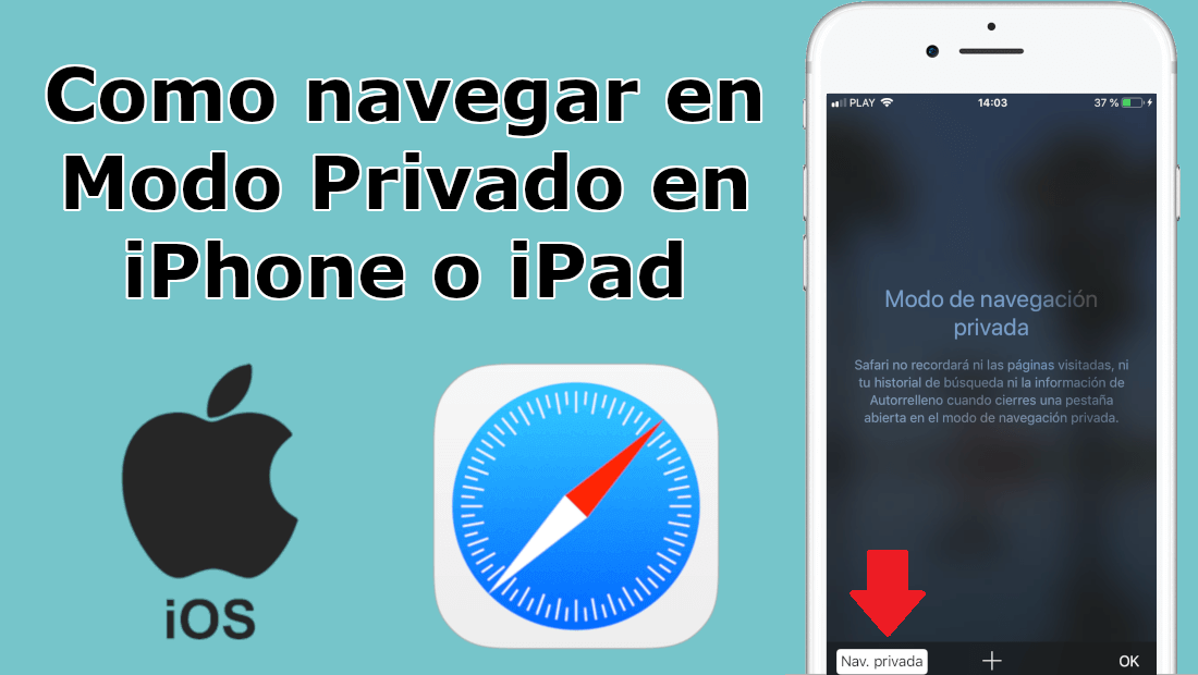 navegacion en privado en smartphone