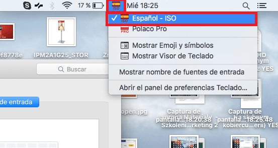 Los acentos en MacOS