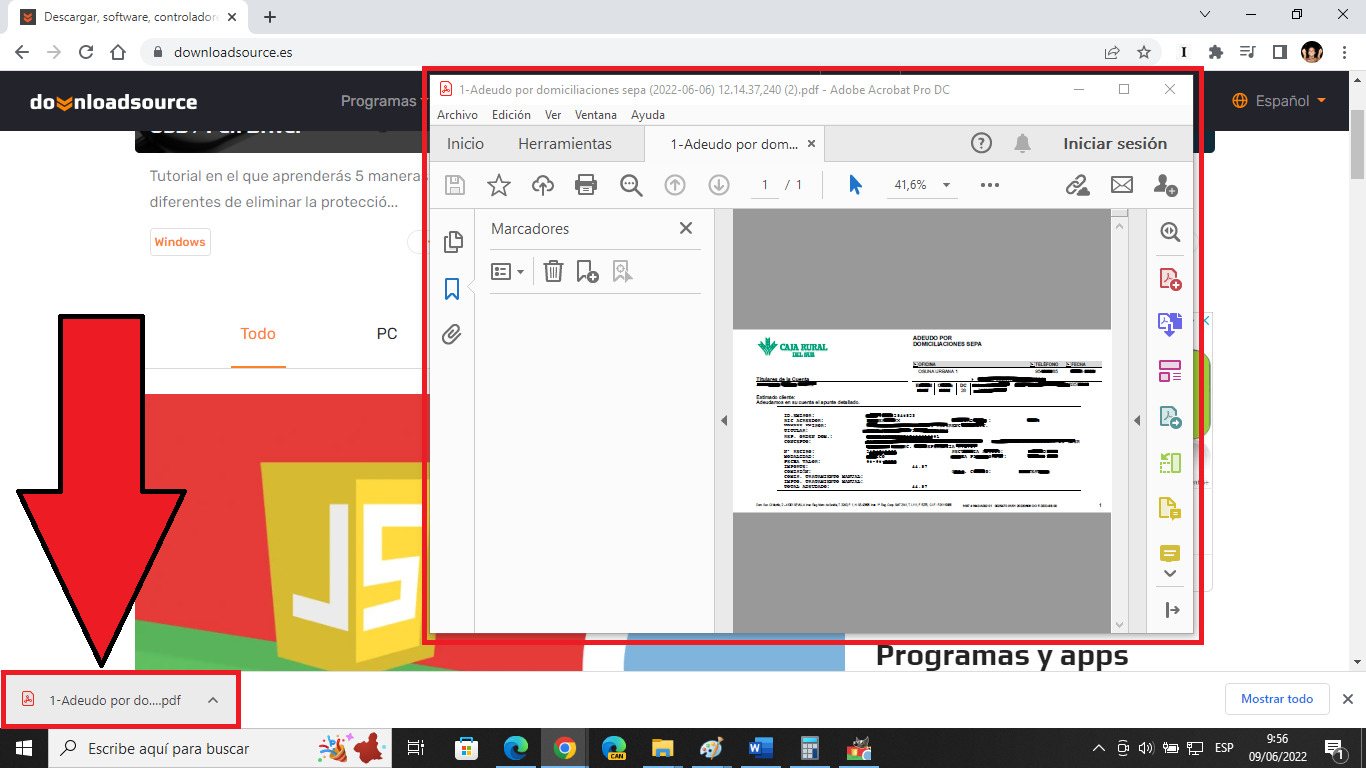 Impedir abrir pdf descargados en google chrome