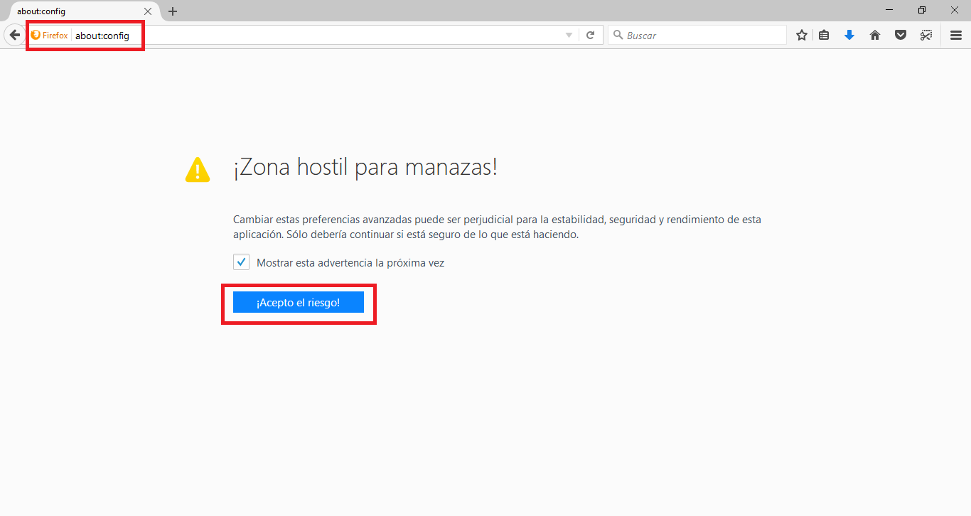 activar nueva función de captura de pantalla en Mozilla Firefox