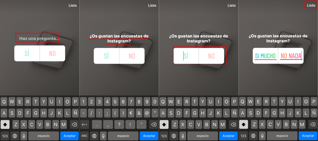 crear preguntas en las historias de Instagram