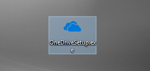 OneDrive con archivos a petición