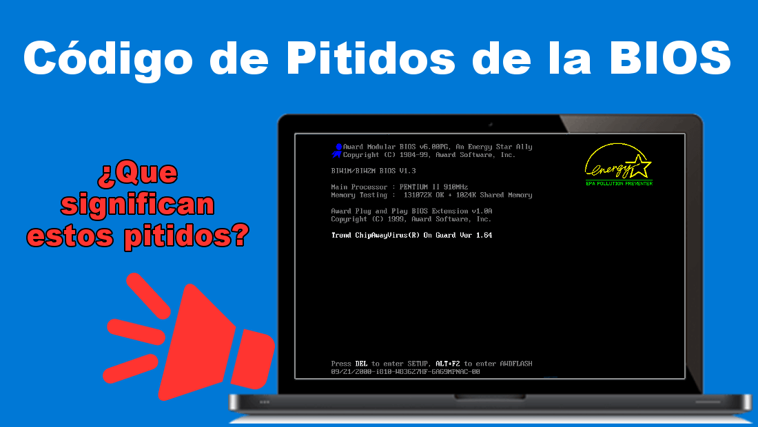 como identificar los pitidos de tu BIOS con un error o problema (Código de sonidos de la placa Base).