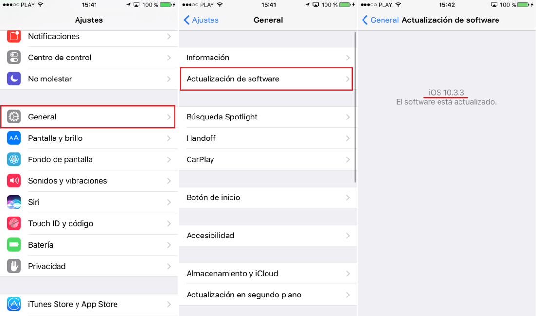 saber el tiempo y la temperatura de un sitio en la app mapas de iOS 10.3.3