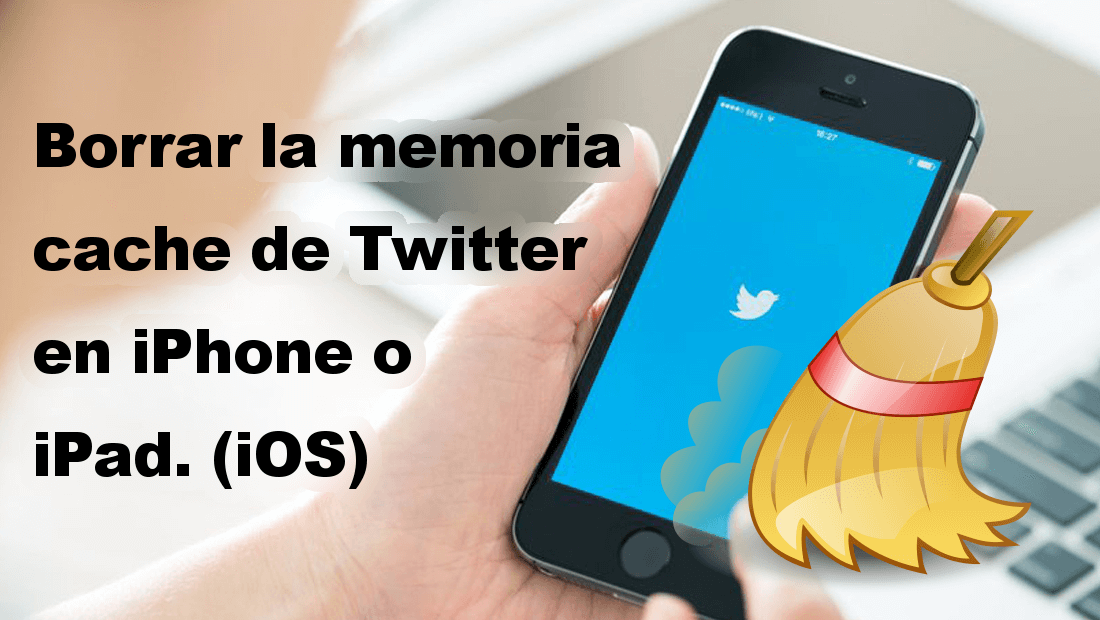 como borrar la memoria cache de twitter en ios iPhone o iPad