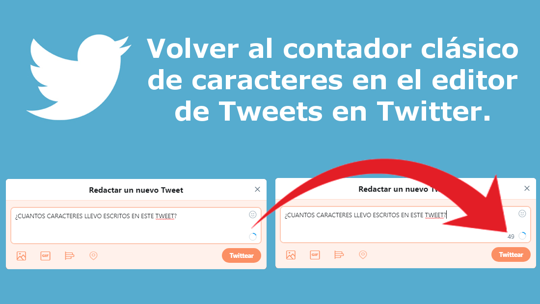 Twitter ha cambiado el conteo de caracteres