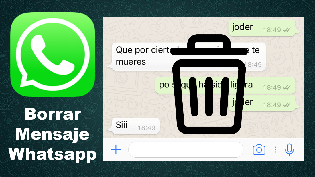 whatsapp borrar mensajes de chat para todos