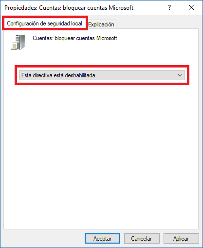 no puedo agregar una nueva cuenta de microsoft en windows 10