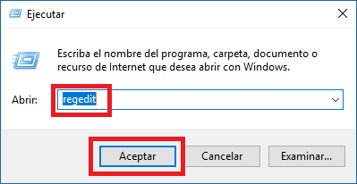 Crear copia de seguridad del registro de Windows 10