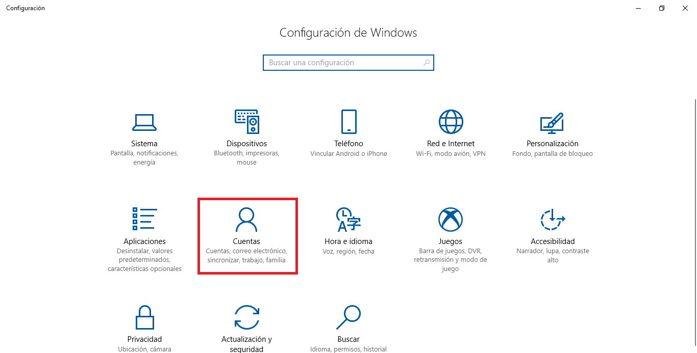 Solucionar el error Esta contraseña no es correcta con Windows 10