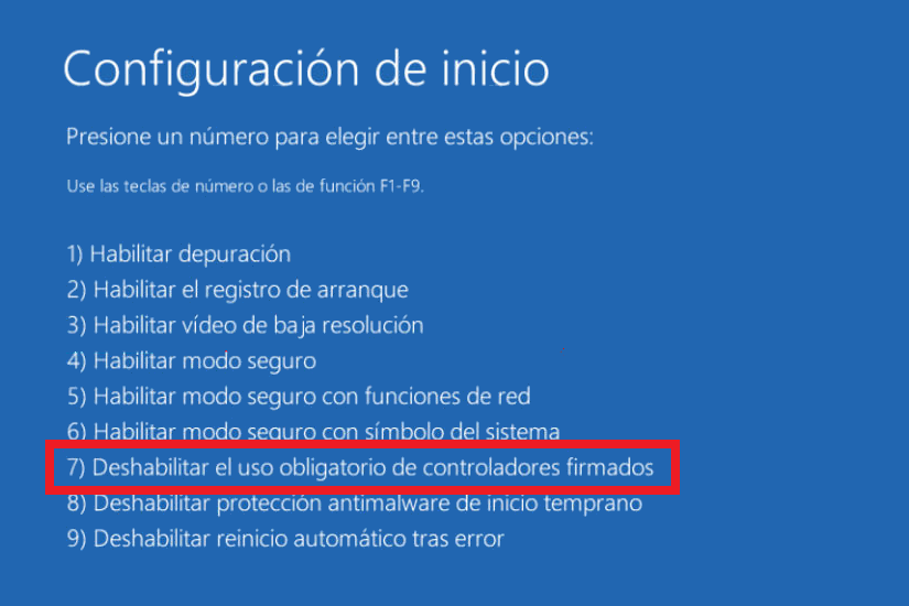 solvertar el error 0xc0000428 en Windows 10