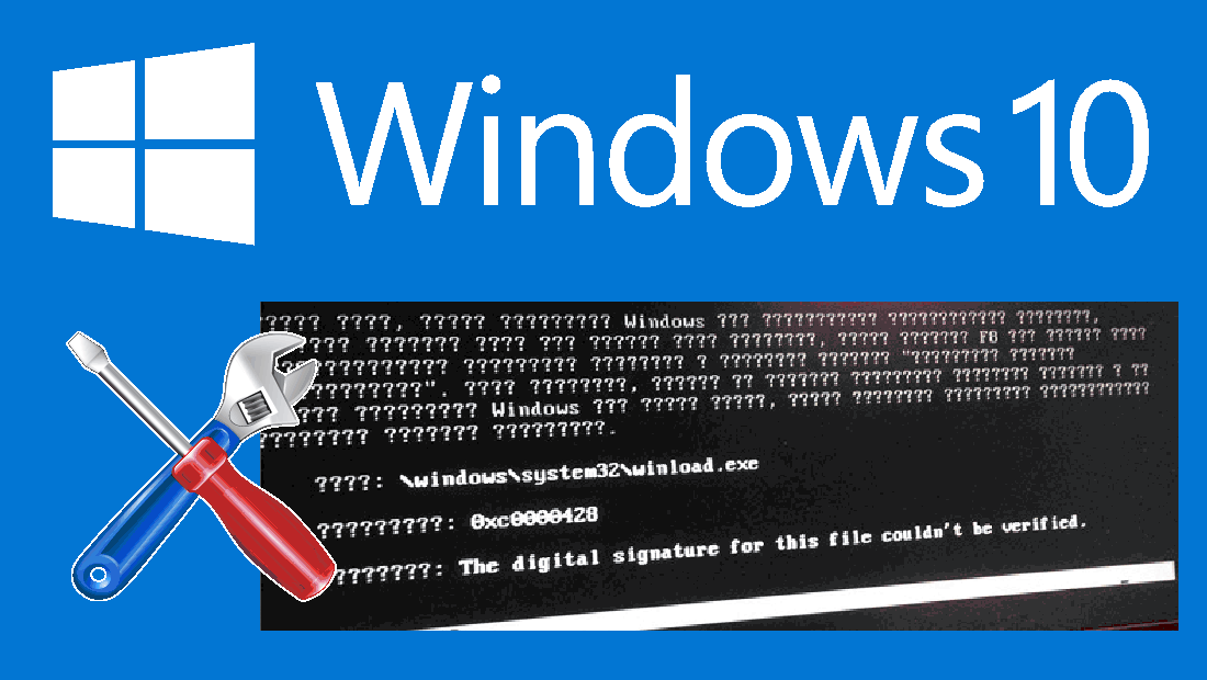 solucionar el error 0xc0000428 windows