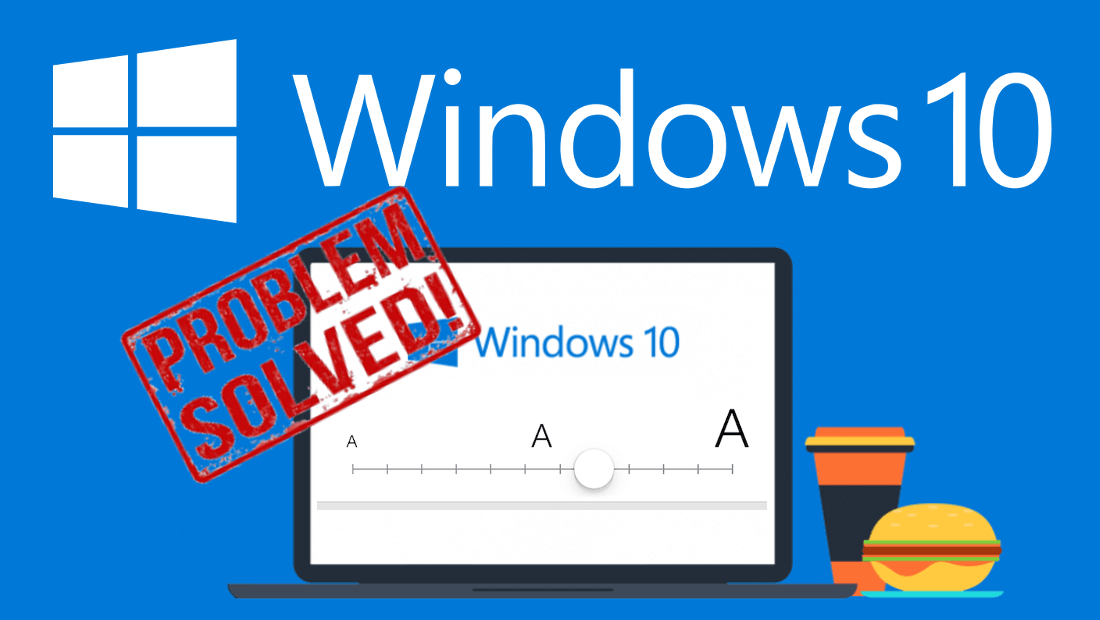 como solucionar problema con fuentes diferentes de texto en Windows 10