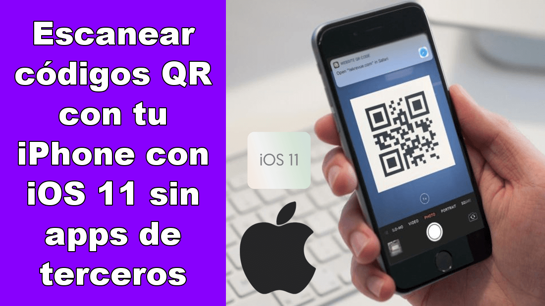 escanear códigos QR desde la camara de tu iPhone con iOS 11 sin apps