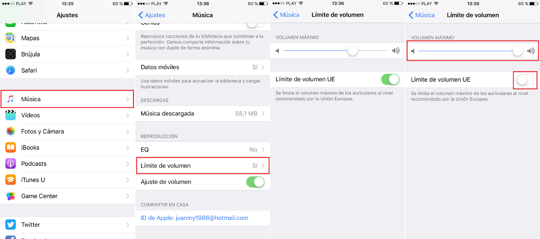 Como mejorar el audio de iPhone