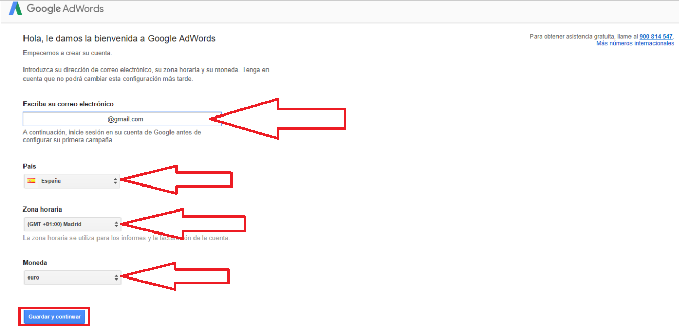 crear cuenta de google adwords sin tarjeta de credito